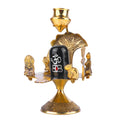 Pure Brass Shivling with Goddess Parvati, Ganesha, Kartike with Nandi