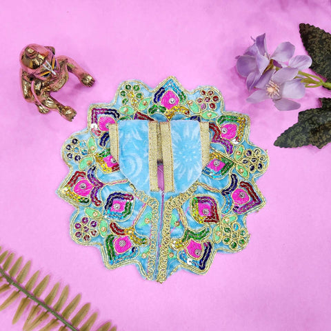 Beautiful Laddu Gopal Dress No.2 Design-2 with vibrant traditional patterns and elegant design – India’s Largest Pooja Accessories Brand – www.satvikstore.in

