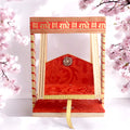 Laddu Gopal Ji Jhula with Radhe Radhe Print | India’s Largest Pooja Accessories Brand – www.satvikstore.in