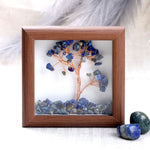 Lapis Lazuli Tree with Frame | India’s Largest Puja Accessories Brand- www.satvikstore.in