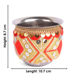 Glowing Reverence Karwa Chauth Thali Set - 3pc