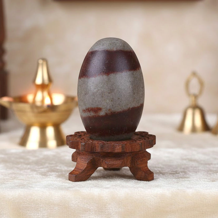 Narmadeshwar Shivling for Worship – Natural Shiva Lingam from Narmada River – India’s Largest Pooja Accessories Brand – www.satvikstore.in