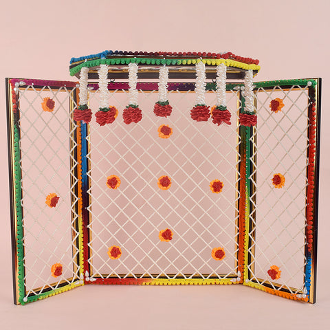 15 Inch Pretentious Phool Bangla (Multi Color) - Large