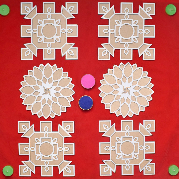 Rangoli Stencils | India’s Largest Pooja Accessories Brand – www.satvikstore.in