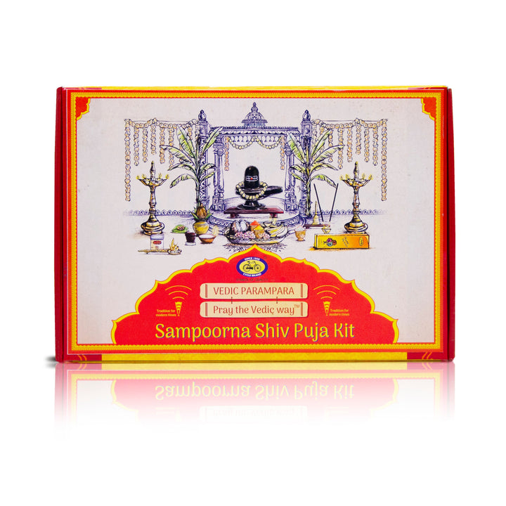 Sampoorna Shiv Puja Kit with essential Lord Shiva worship items