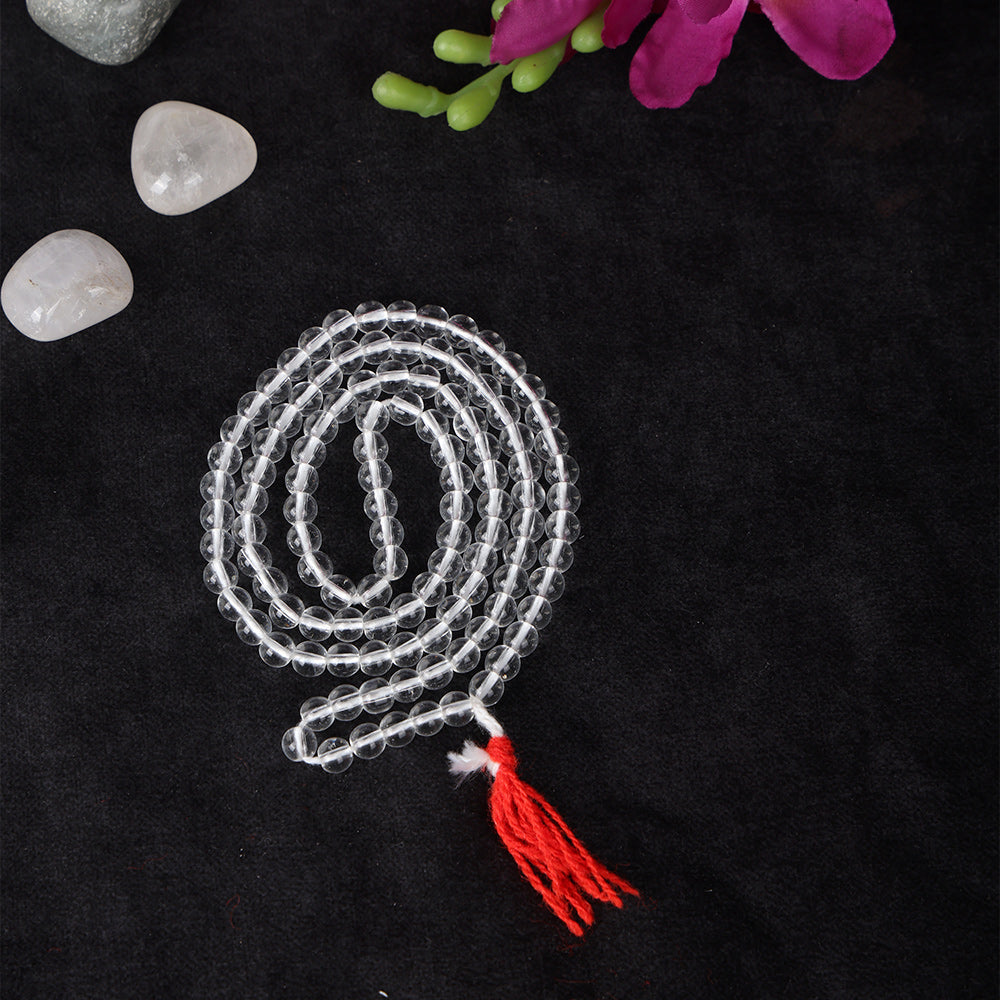 Saptik Mala 108 Medium Beads Spiritual Jaap Mala for Meditation and Healing. India’s Largest Pooja Accessories Brand – www.satvikstore.in