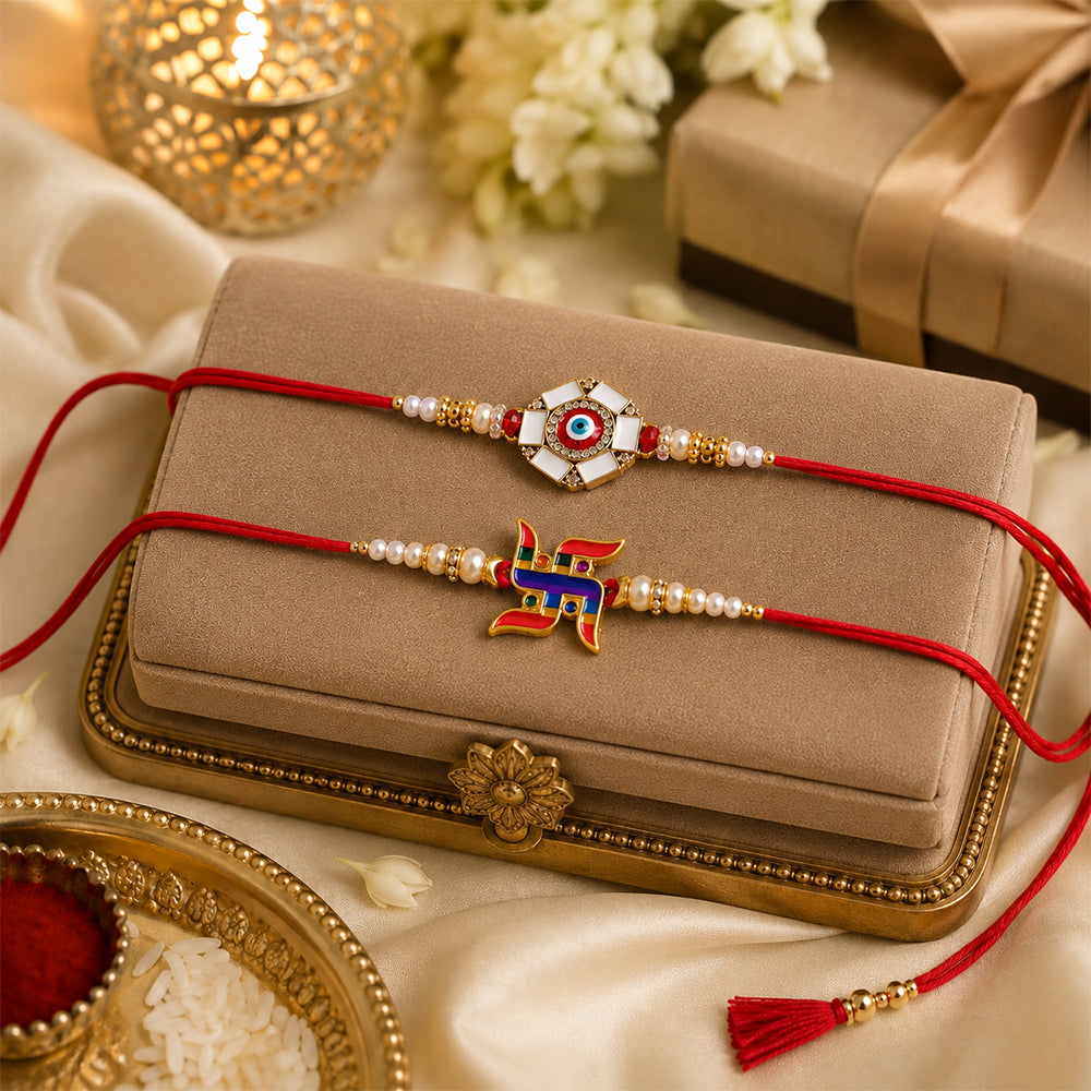 Set of 2 Rakhi