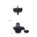 Shivling Abhishekam backflow incense burner with 20 cones