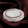 Tiger eye healing stone anklet for confidence and protection. India’s Largest Puja Accessories Brand- www.satvikstore.in