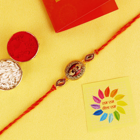 Traditional Kundan Rakhi India’s Largest Pooja Accessories Brand – www.satvikstore.in
