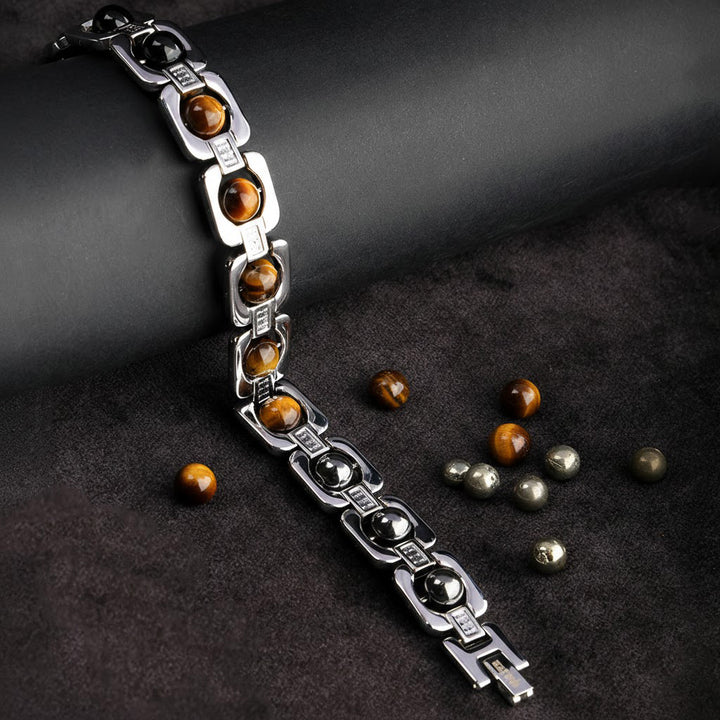 Triple Protection Bracelet in Silver Plating – Unisex Spiritual Jewelry for Positive Energy and Protection India’s Largest Puja Accessories Brand- www.satvikstore.in