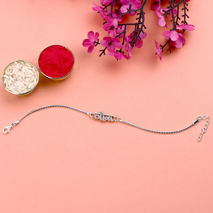 Veera Rakhi In 925 Pure silver | India’s Largest Pooja Accessories Brand – www.satvikstore.in
