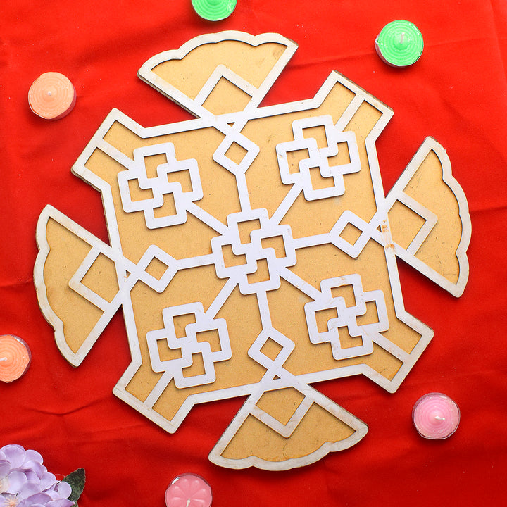 Wooden Rangoli Stencils | India’s Largest Pooja Accessories Brand – www.satvikstore.in