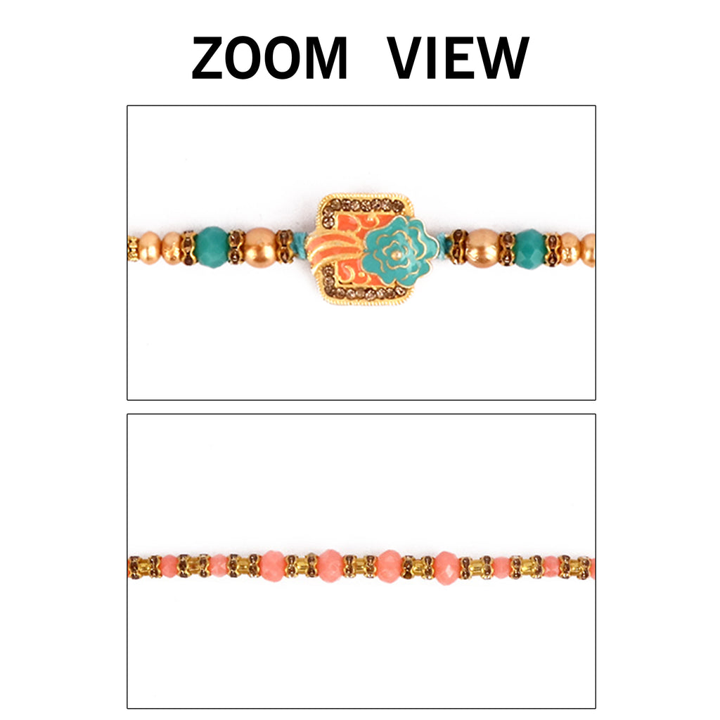 "Shop Satvik Rakhi Set of 2: Send Rakhi to India Online | Rakhi Gifts, Rakhi 2023, Indian Rakhi, Rakhi Online India, Rakhi Gift, Buy Rakhi Online"