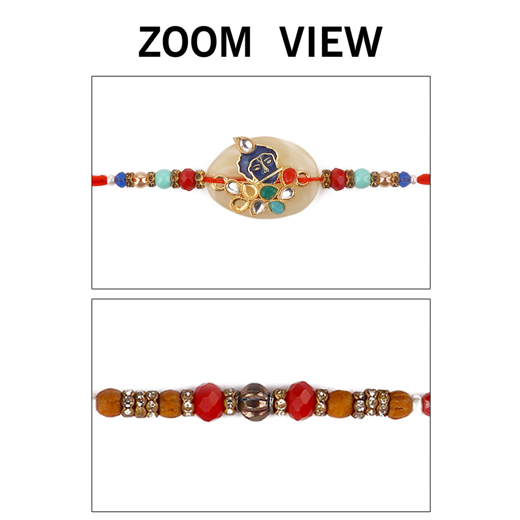 Browse our exclusive collection of Rakhi online 2023. Choose a stunning Rakhi set of 2 for your beloved brother, bhaiya, or bhai. Discover designer Rakhi and beautiful Rakhi options. Send Rakhi and Rakhi combos abroad with ease. Explore Indian Rakhi and find the perfect Rakhi gift at SatvikStore.in."