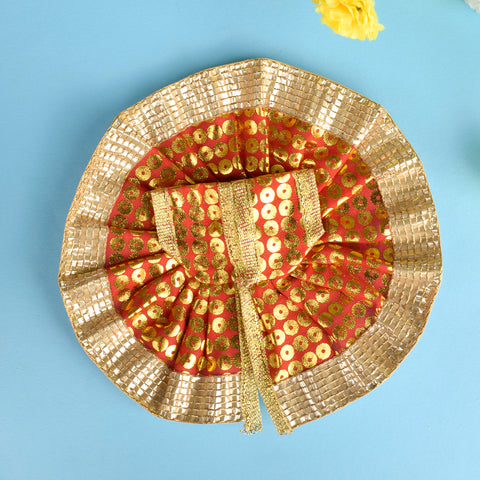 Divine Laddu Gopal Dress Set with vibrant embroidery and premium fabric, perfect for worship and decoration. India’s Largest Pooja Accessories Brand – www.satvikstore.in