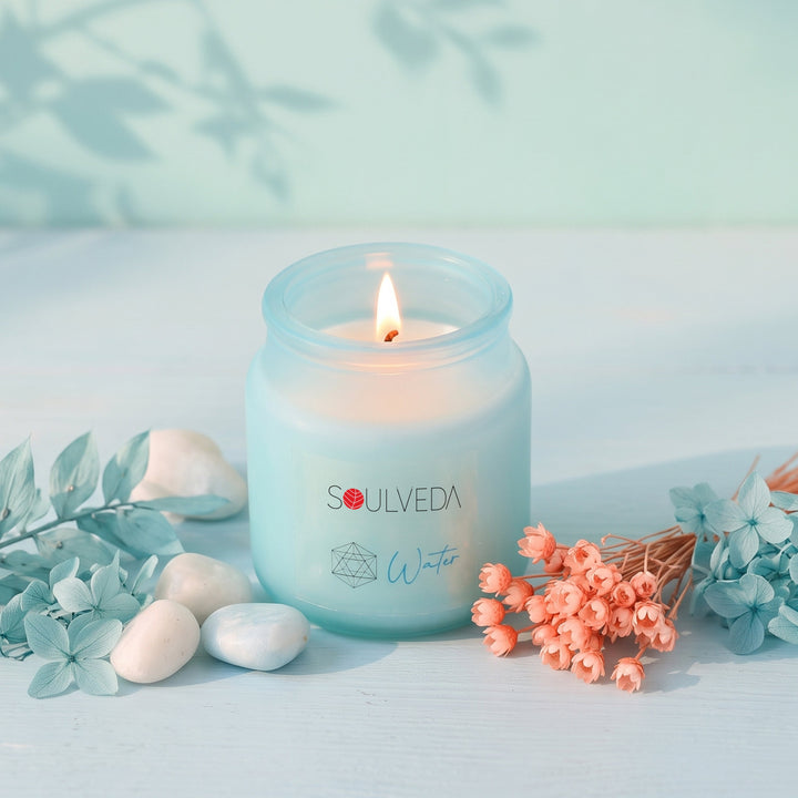 Soulveda Water Ocean Dreams scented jar candle 80g