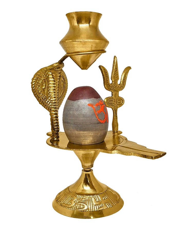 6 Inch Narmada Shivling Puja Store Online Pooja Items Online Puja Samagri Pooja Store near me www.satvikstore.in