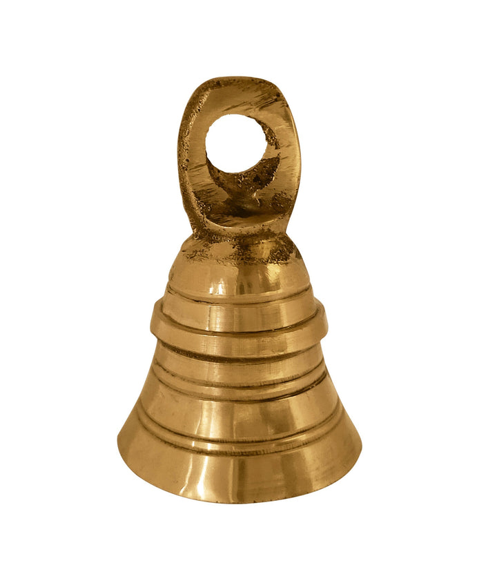 Brass Bell for Pooja Decoration (6 Pcs.) Puja Store Online Pooja Items Online Puja Samagri Pooja Store near me www.satvikstore.in