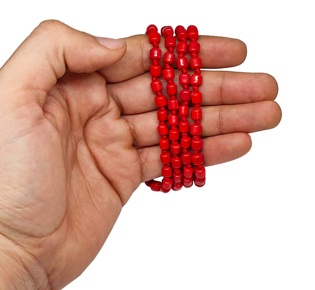 Lal Munga (Blood Stone) Mala Puja Store Online Pooja Items Online Puja Samagri Pooja Store near me www.satvikstore.in