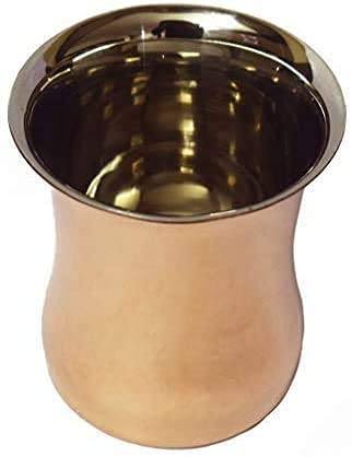 Copper Round Corner Thali Puja Store Online Pooja Items Online Puja Samagri Pooja Store near me www.satvikstore.in