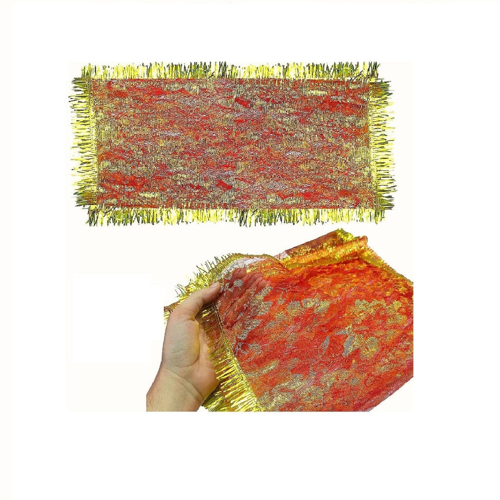 Mata ki Chunari 1 Pc (13x40 Inch) Puja Store Online Pooja Items Online Puja Samagri Pooja Store near me www.satvikstore.in