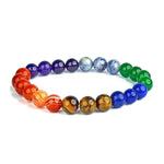 Authentic 7 Chakra Bracelet for Reiki Healing – 8 MM Beads
