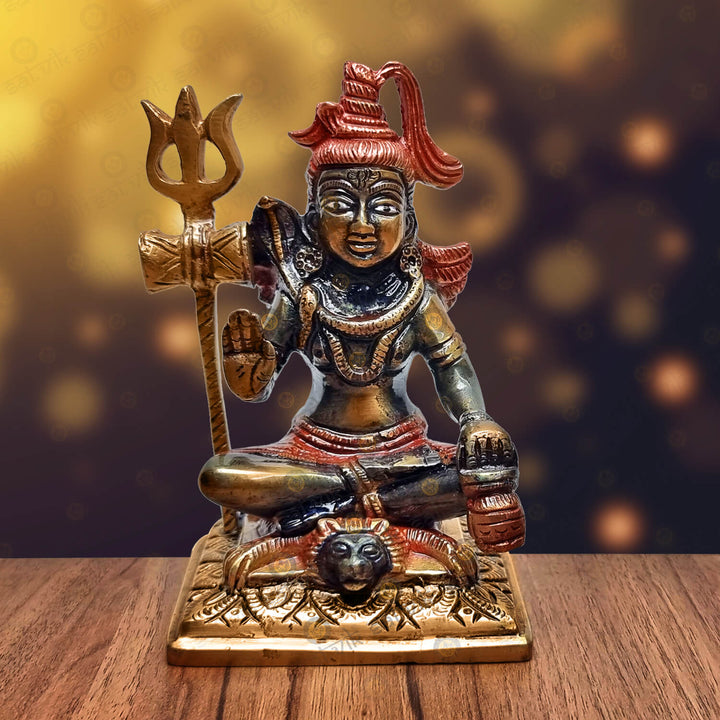 Brass Shiv Idol Puja Store Online Pooja Items Online Puja Samagri Pooja Store near me www.satvikstore.in