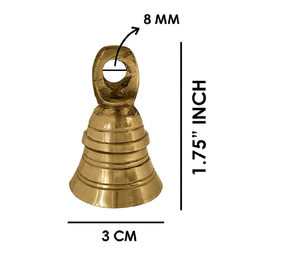 Jingle Bell (12 Pcs.) Puja Store Online Pooja Items Online Puja Samagri Pooja Store near me www.satvikstore.in