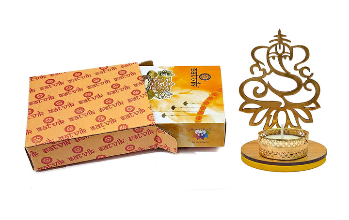 Handmade Lord Ganesha Shadow Diya Puja Store Online Pooja Items Online Puja Samagri Pooja Store near me www.satvikstore.in